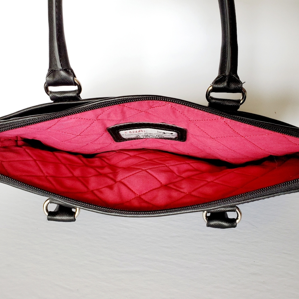 Knomo London quilted black tablet case - Picture 5 of 9